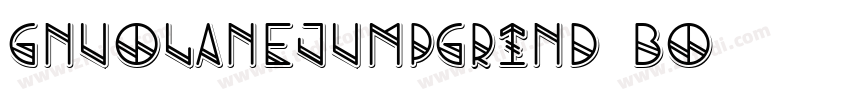 GnuolaneJumpGrind Bo字体转换